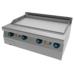 Fry Top Eléctrico Sobremesa Placa Lisa SERIE 600 EV 800x600x260h mm SFRTE62 P64 Jemi