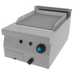 Fry Top a Gas Sobremesa Placa Ranurada SERIE 600 EV 400x600x260h mm SFRT60 P62 Jemi