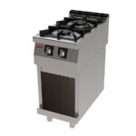 Cocina a Gas 2 Fuegos Modular SERIE 750 EV 400x750x850h mm T702 Jemi