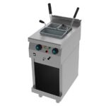 Cocedor de Pasta Modular Eléctrico 18,5 Litros 3 Cestas con Grifo de Vaciado SERIE 600 EV 400x600x850h mm CPE60 Jemi