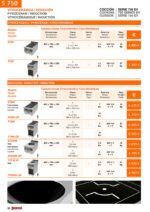 Cocina Vitrocerámica Inducción 2 Fuegos Sobremesa SERIE 750 EV 400x750x290h mm S70V Jemi