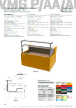 Vitrina Expositora Neutra sin Reserva para Panadería Cristal Recto 1 Estante Gama MAGNUS 938x960x1345h mm VMG 9 P INFRICO - Imagen 3