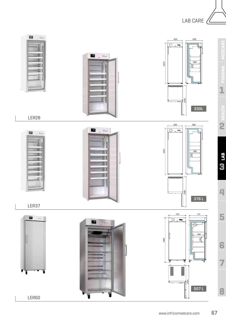 https://donbar.es/wp-content/uploads/2024/11/Armario-Refrigerado-327-Litros-1-Puerta-Opaca-5-Estantes-Gama-Lab-CARE-600x688x1644h-mm-LER28S-INFRICOs-scaled.jpg