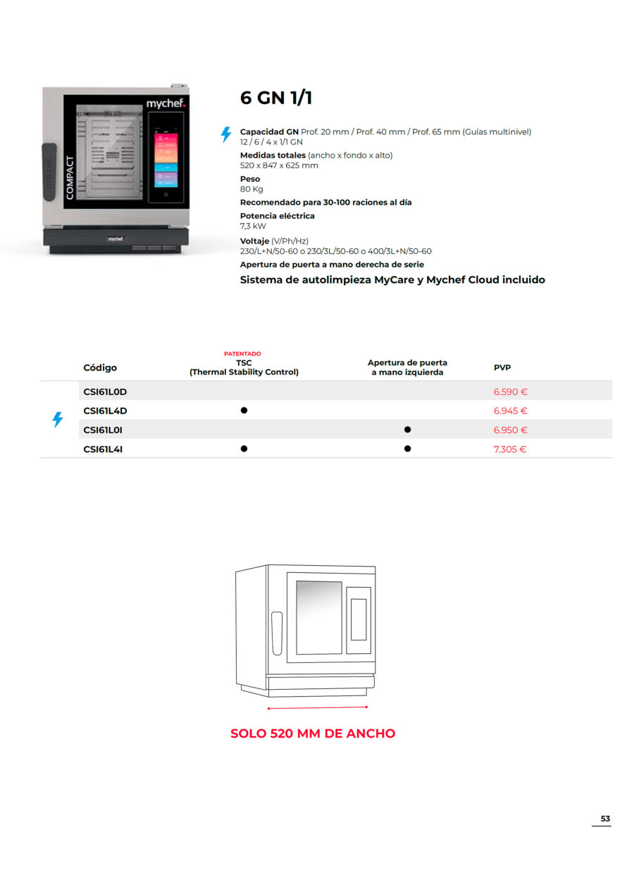 https://donbar.es/wp-content/uploads/2024/11/Horno-Combinado-Inteligente-6-Bandejas-GN-1-1-Electrico-Gama-iCOOK-COMPACT-520x847x625h-mm-CSI61L0D-Mychef-scaled.jpg