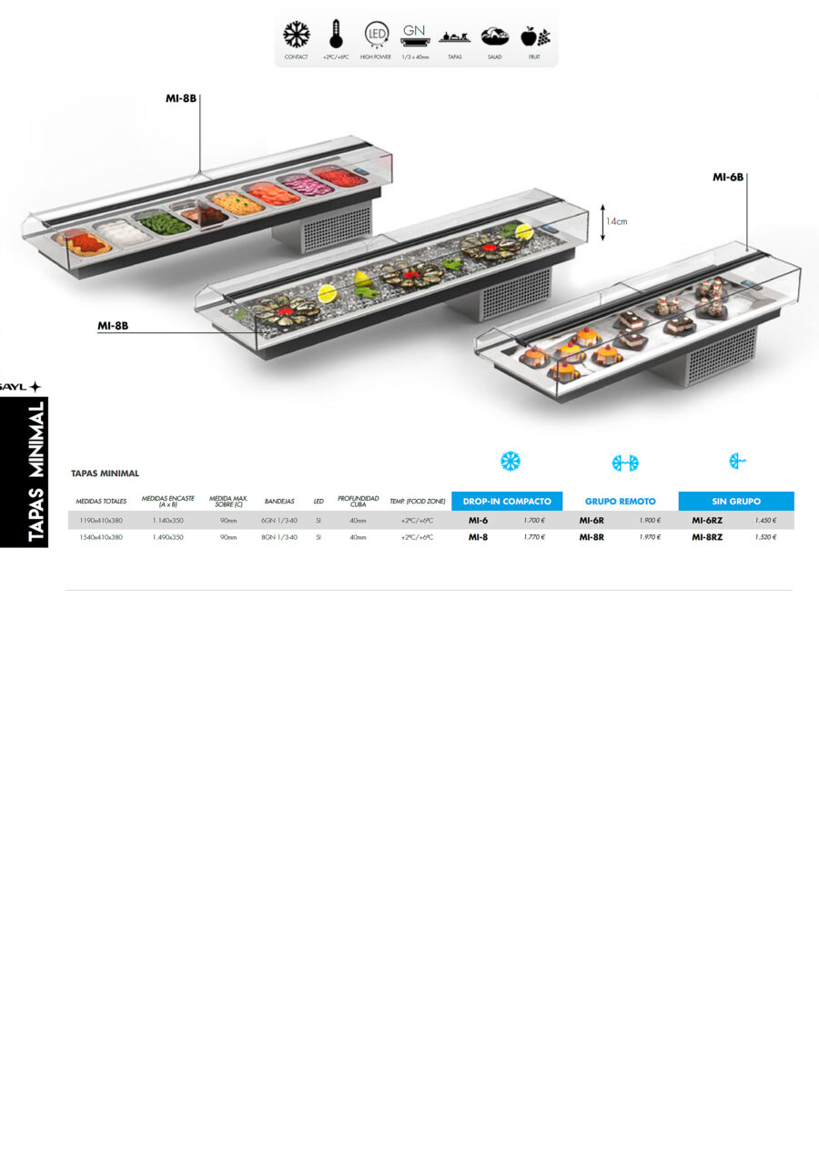 https://donbar.es/wp-content/uploads/2025/04/Vitrina-Expositora-Refrigerada-Encastrable-para-Tapas-6-Bandejas-GN-1-3-40-Cristal-Recto-Sobremesa-Gama-MINIMAL-1190x410x380h-mm-MI-6-Sayld-scaled.jpg