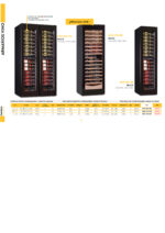 Armario Expositor Refrigerado para Vinos Doble Temperatura 2 Puertas de Cristal 770 Litros 210 Botellas 14 Estantes 920x690x1800h mm KSW 224 4TB Horekus - Imagen 2