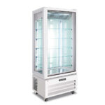 https://donbar.es/wp-content/uploads/2025/06/Vitrina-Expositora-Refrigerada-para-Pasteleria-1-Puerta-de-Cristal-248-Litros-en-Blanco-5-Estantes-650x595x1950h-mm-KVIC65-P-W-d.jpg
