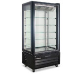 https://donbar.es/wp-content/uploads/2025/06/Vitrina-Expositora-Refrigerada-para-Pasteleria-1-Puerta-de-Cristal-248-Litros-en-Negro-5-Estantes-850x595x1950h-mm-KVIC85-P-B-Horekus.jpg