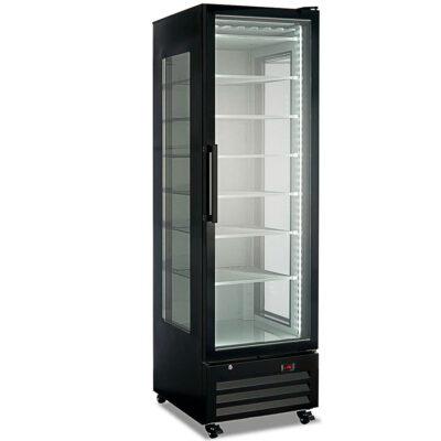 https://donbar.es/wp-content/uploads/2025/06/Vitrina-Expositora-de-Congelacion-para-Pasteleria-1-Puerta-de-Cristal-418-Litros-en-Blanco-6-Estantes-600x700x2020h-mm-KFR-410-N-W-Horekus11.jpg