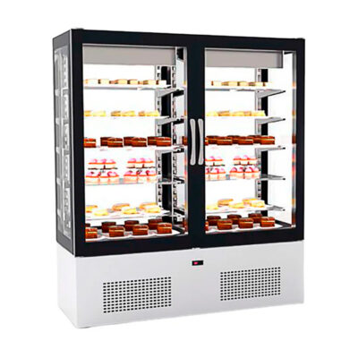https://donbar.es/wp-content/uploads/2025/06/Vitrina-Expositora-de-Congelacion-para-Pasteleria-2-Puertas-de-Cristal-900-Litros-10-Estantes-1250x660x1960h-mm-AVV12NF-Horekus.jpg
