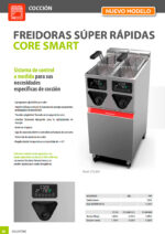 Freidora Super Rápida Eléctrica con Grifo de Vaciado 15/18 Litros 2 Cestas Modular Gama Core 400x600x900h mm CS400T Valentine - Imagen 3