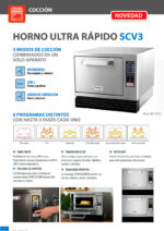 Horno Microondas Ultra Rápido 50 Hz 10 Litros 474x565x412h mm SCV3 PANASONIC - Imagen 3