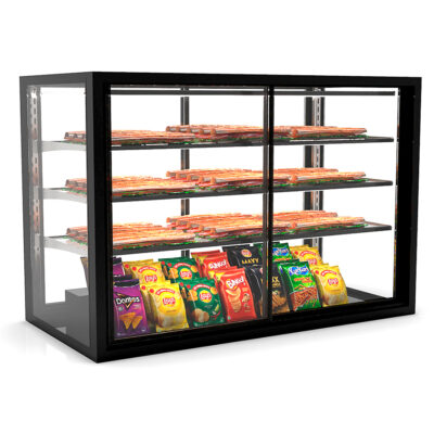 Vitrina Expositora Integra Sobremostrador Compacta Neutra 120 IN-120-80NA Sayl