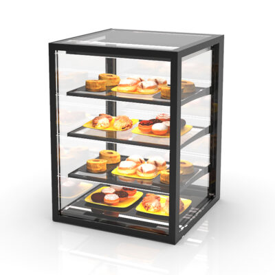 Vitrina Expositora Integra Sobremostrador Compacta Neutra 60 IN-60-80N Sayl