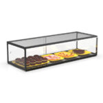 Vitrina Expositora Neutra para Pastelería Cristal Recto Sobremesa 920X330X215h mm EP20ML Sayl