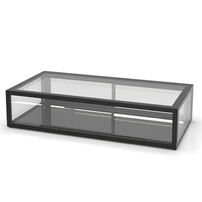 Vitrina Expositora Neutra para Pastelería Integra Drop-In Cristal Recto 1200x600x265h mm IN-120-20N Sayl