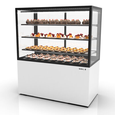 Vitrina Expositora Refrigerada Integra con Base IN120/80-140 Sayl