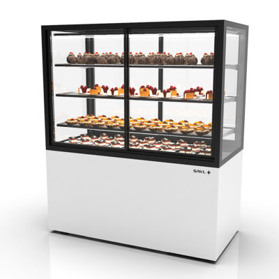 Vitrina Expositora Refrigerada Integra con Base IN120/80-140A Sayl