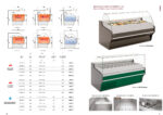 Vitrina Expositora Caliente al Baño María 6 Cubetas GN 1/1-150 con Reserva Cristal Recto Serie VESPER VE-10 - 2465x1080x1235h mm VE-10BM-25-R Docriluc - Imagen 2