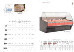Vitrina Expositora Refrigerada con Reserva para Carnicería y Charcutería Cristal Curvo Evaporador Ventilado Serie VESPER VE-10-C-TF 2465x1080x1235h mm VE-10-25-C-TF Docriluc - Imagen 2