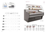 Vitrina Expositora Refrigerada con Reserva para Pastelería Cristal Curvo Evaporador Estático Serie VESPER VEP-9-C 1505x940x1300h mm VEP-9-15-C Docriluc - Imagen 2