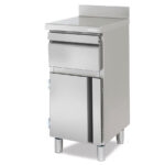 Mueble Cafetero 1 Puerta 1 Tolva Serie AEGIS 475x600x1040h mm MCN-50T Docriluc