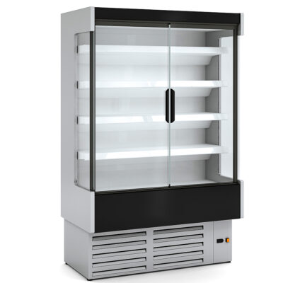 https://donbar.es/wp-content/uploads/2025/12/Mural-Refrigerado-2-Puertas-Abatibles-4-Estantes-Evaporador-Ventilado-Serie-INGENIOUS-EFILQ-1310X797x2000h-mm-HDG1-12-M1-Docriluc.jpg