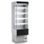 Mural Refrigerado para Lácteos sin Puertas 4 Estantes Evaporador Ventilado Serie CEDAR 685x797x2000h mm DS1 06 M2 Docriluc