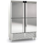 Armario-de-Refrigeración-de-Acero-Inoxidable-4-Puertas-Opacas-964-Litros-6-Estantes-Serie-NIMBUS-2055x710x1240h-mm-CASR-125-4-Docriluc