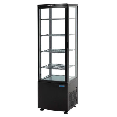 https://donbar.es/wp-content/uploads/2026/02/Vitrina-Expositora-Refrigerada-Negra-para-Pasteleria-235-Litros-1-Puerta-de-Cristal-4-Estantes-520x485x1690h-mm-CL-238-HS.jpg