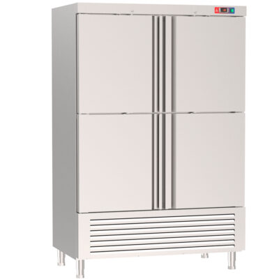 Armario Refrigerado Acero Inoxidable 4 Puertas Opacas1300 Litros 8 Estantes 1240x760x2010h mm GFH107 GASFRIT