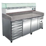 https://donbar.es/wp-content/uploads/2026/03/Mesa-Refrigerada-para-Pizza-GN-1-3-x-10-2-Puertas-Opacas-2-Estantes-7-Cajones-645-Litros-2025x800x1000h-mm-GF061GF066-GASFRIT.jpg