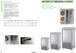 Abatidor de Temperatura de Congelación 5 Bandejas GN 1/1 - 750x700x1005h mm AT-5 PLUS INFRIMA