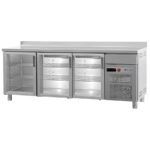 https://donbar.es/wp-content/uploads/2026/04/Frente-Mostrador-Acero-Inoxidable-3-Puertas-de-Cristal-3-Estantes-404-Litros-Gama-600-2017x600x1050h-mm-FBR-200-V-EUTRON.jpg