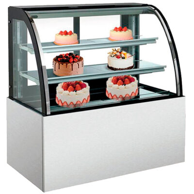 https://donbar.es/wp-content/uploads/2026/04/Vitrina-Expositora-Refrigerada-para-Pasteleria-Cristal-Curvo-380-Litros-2-Estantes-RN-900A1-900x660x1200h-mm-EUTRON.jpg