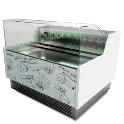 Vitrina Expositora Refrigerada para Pastelería Cristal Recto sin Reserva 1250x950x1150h mm LYON125CB INFRIMA
