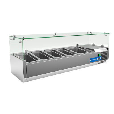 https://donbar.es/wp-content/uploads/2026/04/Vitrina-de-Ingredientes-Refrigerada-Sobremesa-4-Cubetas-G1-3-1-Cubeta-GN1-2-Cupula-de-Cristal-1400x395x435h-mm-VR-1400-EUTRON-1.jpg