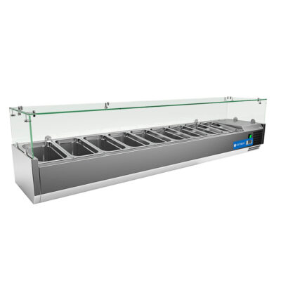 https://donbar.es/wp-content/uploads/2026/04/Vitrina-de-Ingredientes-Refrigerada-Sobremesa-9-Cubetas-G1-3-Cupula-de-Cristal-2000x395x435h-mm-VR-2000-EUTRON.jpg