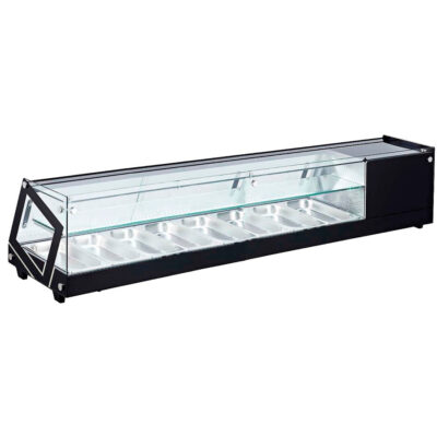 https://donbar.es/wp-content/uploads/2026/04/Vitrina-para-Tapas-Refrigerada-Sobremesa-8-Cubetas-GN1-3-40-Cristal-Recto-VRC-8-1754x395x375h-mm-EUTRON.jpg