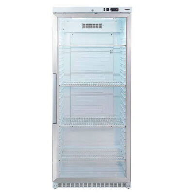 Armario Expositor Refrigerado 1 Puerta de Cristal 4 Estantes 511 Litros 780x740x1865h mm MAR 600 PV BL Corequip