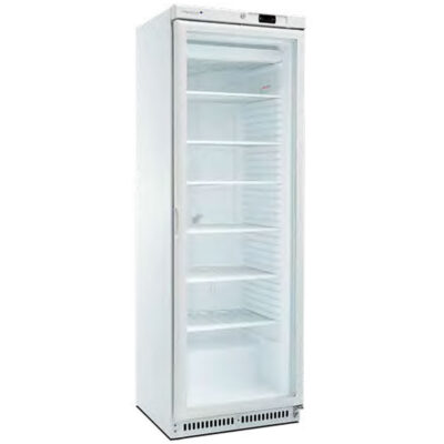 Armario Expositor de Congelación para Pastelería 386 Litros 1 Puerta de Cristal 6 Estantes 620x675x1860h mm ACE 430 CS PV Corequip