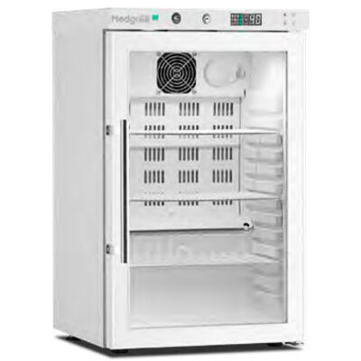 Armario Refrigerado para Farmacia 52 Litros 1 Puerta de Cristal 3 Estantes 450x470x740h mm MPRA66 G Corequip