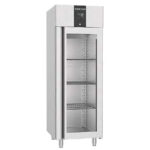 Armario de Refrigeración Acero Inoxidable 1 Puerta de Cristal con 3 Estantes 485 Litros 700x810x2050h mm ARV7001 GNF Corequip