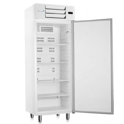 Armario de Refrigeración Acero Inoxidable para Panadería 4 Estantes 1 Puerta de Cristal 488 Litros 725x665x1995h mm ATP 500 PO Corequip