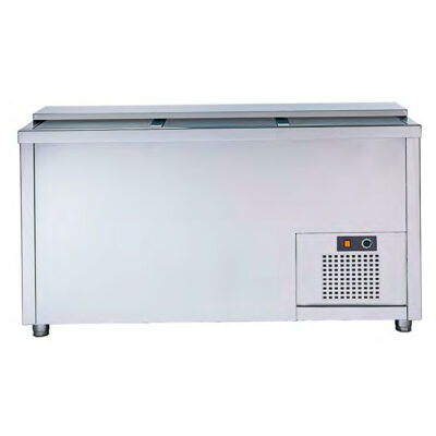 Botellero en Acero Inoxidable 2 Puertas Correderas 169 Litros 1014x550x850h mm ERA 1000 Corequip