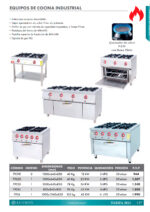 Cocina Eléctrica 2 Fuegos Modular 1000x640x850h mm 7921E EUTRON - Imagen 2