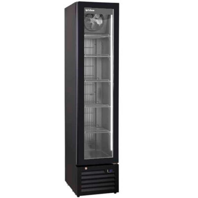 https://donbar.es/wp-content/uploads/2026/06/Armario-Expositor-de-Congelacion-Negro-1-Puerta-de-Cristal-5-Estantes-60-Litros-Gama-SLIM-420x600x1880h-mm-SF160-Infrico.jpg