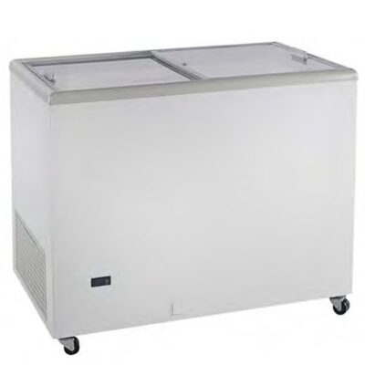 Congelador Horizontal 2 Puertas de Cristal 304 Litros 1060x670x895h mm ICE300 Cristal Corequip