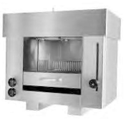 Salamandra Eléctrica Regulable 2 Quemadores 650x430x600h mm SLM-2 Corequip