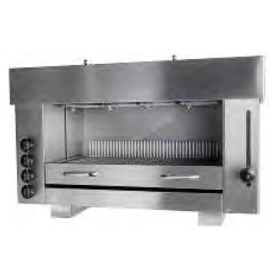 Salamandra Eléctrica Regulable 4 Quemadores 960x430x600h mm SLM-4 Corequip